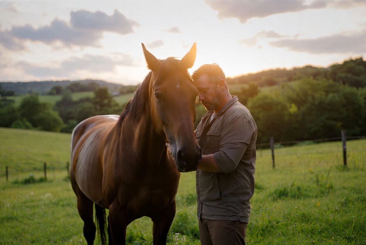 Veteran healing through equine therapy