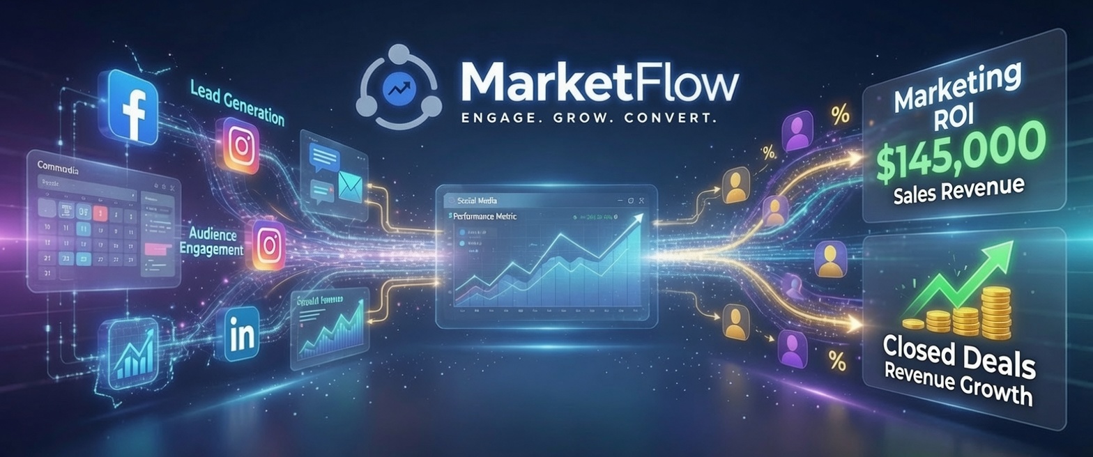 MarketFlow — The Future of Real Estate Marketing