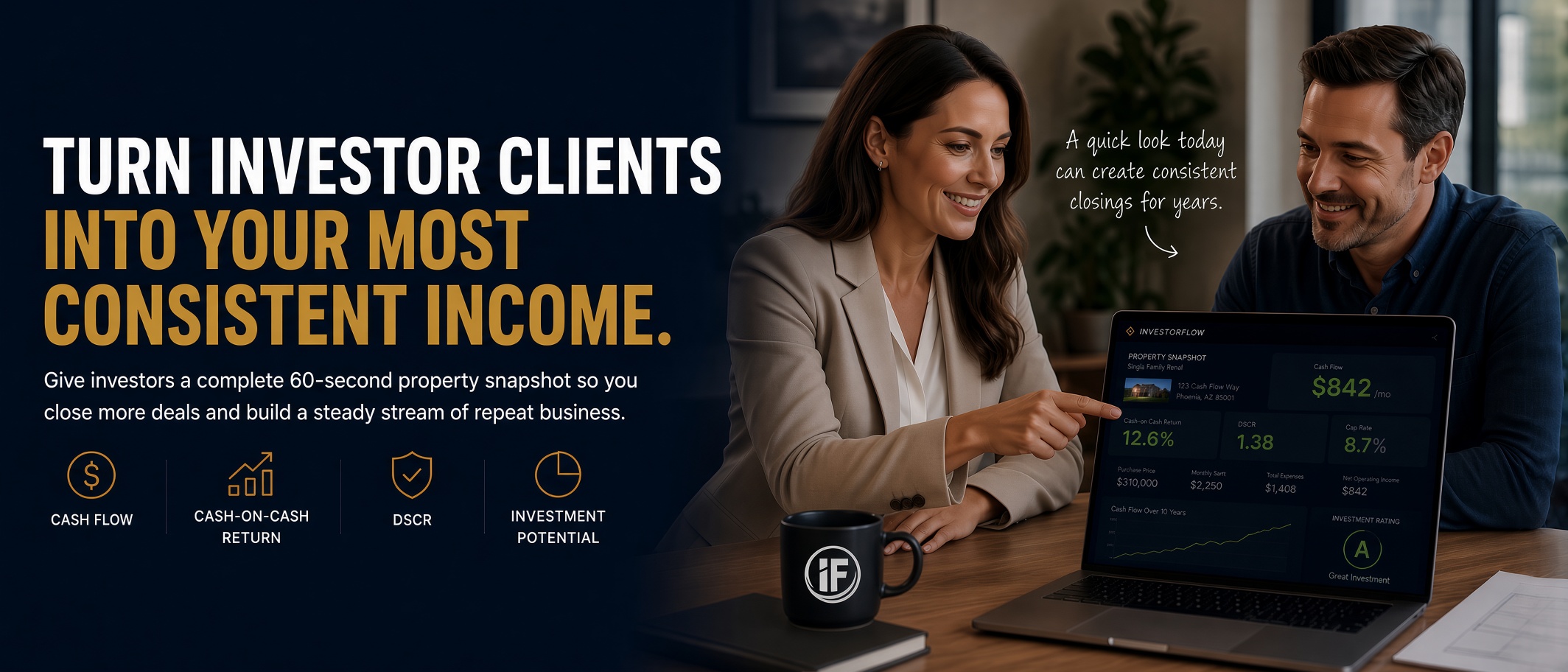 InvestorFlow — Build a base of investment buyers